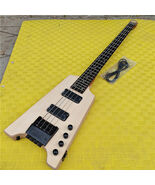 No Paint 4 Strings Headless Electric Bass Guitar , Roasted Maple Neck SD783 - $179.00