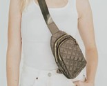 Pretty Simple Women&#39;s Pinelope Quilted Sling Bag Bum Bag Size One Size - $63.36