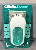 Gillette Sensor for Women 1 Refillable Razor with 1 Cartridge Vintage 1992 - £31.89 GBP