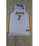 New Adidas Ramon Sessions Swingman #7 Los Angeles Lakers White Jersey Sz... - $137.15 CAD