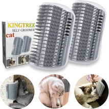 Cat Corner Scratcher Self Groomer with Catnip, 2 Pack Softer Cat Face Sc... - €12,10 EUR