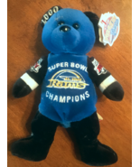 Rams Superbowl 34 Beanie Baby, dark blue in color, Team Pigskin Bears. #... - $25.00
