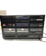 Sanyo DOK560A Stereo Receiver &amp; Dual Cassette Player integrated amplifier - $164.11 CAD