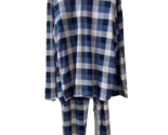 George Mens XLThermal Buffalo Check Pajama Bottom Lounge Pant  With Matc... - $13.35