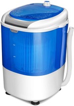 COSTWAY Mini Washing Machine with Spin Dryer, Electric Compact Laundry Machines  - £149.39 GBP