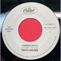 Garth Brooks Longneck Bottle / Rollin&#39; 45 Country Capitol Jukebox - $7.49