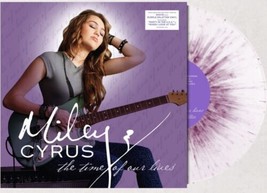 Miley Cyrus The Time Of Our Lives Vinyl New! Limited White W/ Purple Splatter Lp - £50.59 GBP