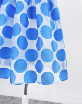 Summer A-line Polka Dot Midi Skirt Outfit Women Yellow Organza Plus Size Skirts image 13