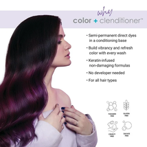  Keracolor Clenditioner for Brunettes - Purple, 12 Oz. image 2