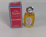 Vintage Evyan The Baron for Gentlemen Travel Cologne .5 Oz Men New In Bo... - $28.99