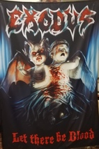 EXODUS Let There Be Blood FLAG CLOTH POSTER BANNER CD THRASH METAL - $20.00