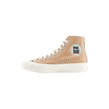 PRO-Keds Men&#39;s Royal Hi Classic Canvas Lace-Up Shoes Parchment / White S... - $59.99