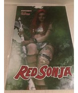 2018 Dynamite Comics Red Sonja Onyxeia Cosplay Variant #20 - $16.45 CAD
