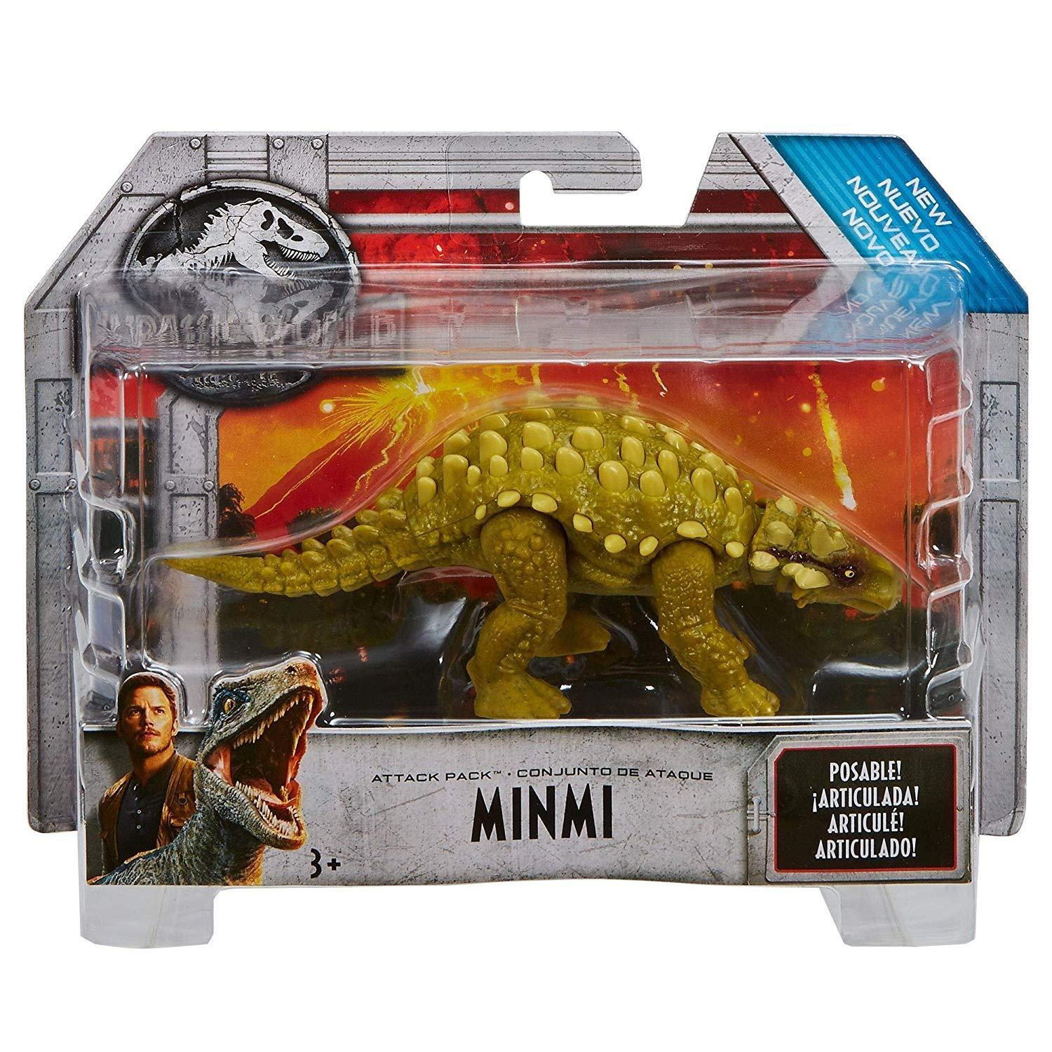 Jurassic World Fallen Kiingdom - Attack Pack Minmi Dinosaur - $13.99