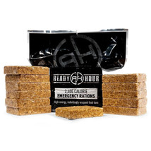 Emergency Food Ration 12 Bar pack 2,400 Total Calories 5 Year Shelf Life - $19.69