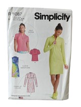 Simplicity Sewing Pattern 9328 R11087 Knit Dress Top Misses Size 6-14 - $9.74