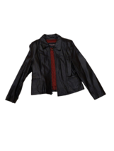 Wilson leather womens jacket Size L (8/10) - £91.58 GBP