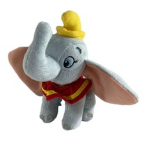 Disney Baby Dumbo Elephant Plush 7.5&quot; Tall Toy Stuffed Animal Big Ears Toy - £11.76 GBP