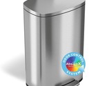 Softstep 13.2 Gallon Step Trash Can With Odor Filter &amp; Removable Inner B... - £150.63 GBP