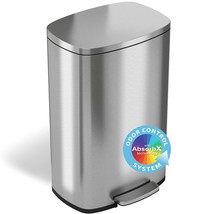 Softstep 13.2 Gallon Step Trash Can With Odor Filter &amp; Removable Inner B... - $187.99