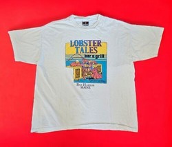 Signal Sports Adult Graphic SS T-Shirt Lobster Tails Bar &amp; Grill Mens XL - $89.09