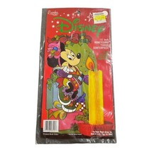 Eureka Disney Honeycomb Tissue Centerpiece Candle Minnie Mouse 11&quot; in pkg - £11.04 GBP