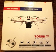 New AEE AP9 Quadcopter Drone, 14 1/2&quot;H x 14 1/2&quot;W x 5 3/4&quot;D, White - £143.09 GBP