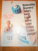 Vintage Ivory Dish Soap Print Magazine Advertisement 1965 - $5.99