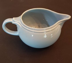 Lu-Ray Pastels Blue Creamer Cream Pitcher MCM VTG 1948 Taylor Smith T.S.&amp;T - £11.79 GBP