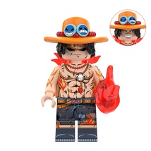Fire Fist Ace One Piece Minifigures Building Toy - £4.31 GBP