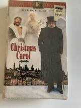 A Christmas Carol - George C. Scott VHS 1995, 100 Minuets -  Factory Sealed, - £9.80 GBP