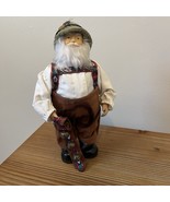 Vintage Santa Claus Lederhosen Doll Alps Austria Germany  - $351.08 MXN