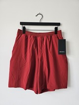 NWT LULULEMON SPED Red Pace Breaker Shorts 9&quot; Lined Men&#39;s Large - $69.83