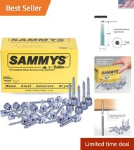 Heavy-Duty 3/8 x 2-1/2&#39;&#39; Zinc-Coated Screws for Wood Structures - 25 Count - $53.00