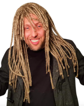 Dreadlock Wig For Men Hippie Gangster Beach Bum Reggae Rasta Man Homeles... - £13.22 GBP