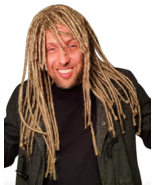 Dreadlock Wig For Men Hippie Gangster Beach Bum Reggae Rasta Man Homeles... - £13.23 GBP