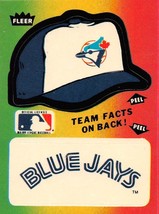 1983 Fleer Sticker Team Hats &amp; Logo Toronto Blue Jays ⚾ - £0.70 GBP