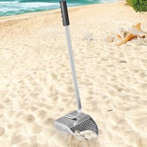 VEVOR Metal Detector Sand Scoop, Stainless Steel Metal Detecting Beach Scoop Sco - £92.71 GBP
