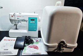 SINGER 7258 Computerized Sewing Machine &amp; carryIng case OPEN BOX - £142.74 GBP