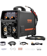 250A Pluse Mig Welding Machine, 5-In-1 Synergic Welder Machine MIG Pluse... - $407.98