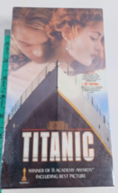 Titanic VHS Video THX Mastered Box Set 1997 Academy Award Winner  - $24.75