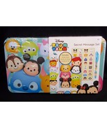 Disney Tsum Tsum Secret Message Set tin case Stickers journal invisible ... - $170.11 MXN