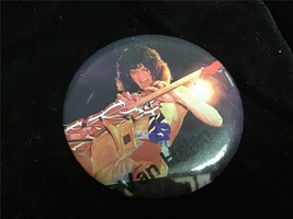 Music Pin Van Halen Eddie Van Halen Playing Guitar Photo Button - £6.17 GBP