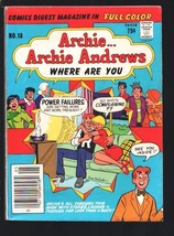 Archie...Archie Andrews Where Are You Comics Digest #18 1981-Archie-Betty &amp; V... - £30.19 GBP