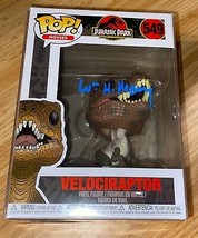 William H Macy Signed Autographed Jurassic Park Funko Pop #549 Velociraptor - £154.79 GBP