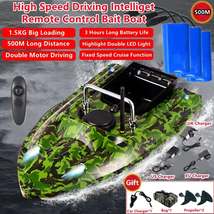 Speed Cruise Radio Remote Control 1.5KG 500M Dual Night Light Speed Boat - £148.53 GBP+