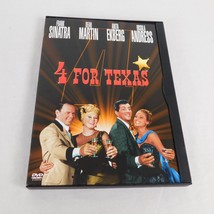 4 for Texas 1963 DVD 2001 Frank Sinatra Dean Martin Anita Ekberg Ursula Andress - £6.14 GBP