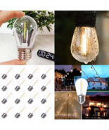 16P Outdoor Patio String Light Replacement Bulbs Shatterproof Waterproof... - $15.92