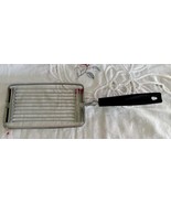 Vintage 1980 EKCO Tomato Slicer w Serrated Blades Black Plastic Handle 1... - $129.55 MXN