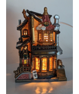 Lemax Lucys Chocolate Shop Lighted Detailed Building Porcelain House Swe... - $46.48